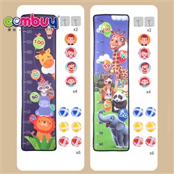 CB966200 - Touch high baby sticky ball target dart board toys kids height hanging ruler