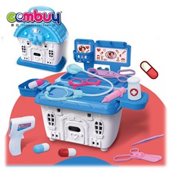 CB969669-CB969672 - Kids game play pretend set table music light toy doctor kit
