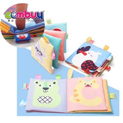 CB972018-CB972025 - Infant cognitive learning study book soft toys baby cloth story books
