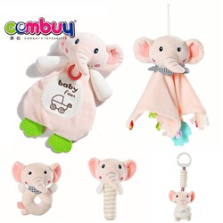 CB972034-CB972049 - Appease BB sticks hanging bedbell hand rattles plush animals toys newborn baby towel
