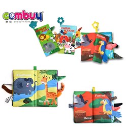 CB972131-CB972133 - Animal tail three-dimensional adhesive tape book with teeth (4 pages and 8 sides)