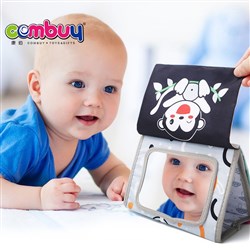 CB972134-CB972136 -  Contrast floor mirror infant learning washable soft baby toys cloth activity book