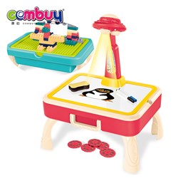 CB973120-CB973127 - Building blocks 2in1box table drawing projector toy painting