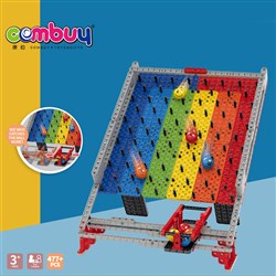 CB973997-CB973998 - Building blocks table game diy assembling sliding toys rolling ball track