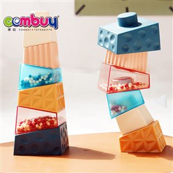 CB974074-CB974075 - Silicone building blocks balance game irregular stacking baby toys
