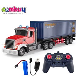 CB974411-CB974422 - Simulation 6 channel lighting musical 2.4G frequency 1:24 rc city toy truck remote control car