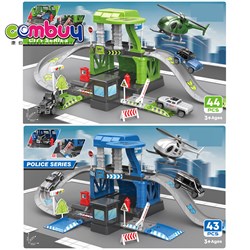 CB974516-CB974522 - Assembly diy sliding car kids play interactive toys track parking lot