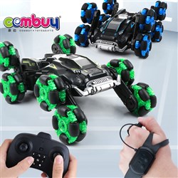 CB976012 - Remote control rotating eight wheels programming spray twisting stunt rc drifting car toy