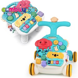 CB980291-CB980292 - Study game desk music cart learning toy push baby walkers table