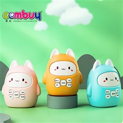CB980293 - Appease educational cute cat remote control lighting music toys baby story machine