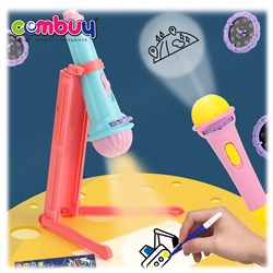 CB980309 - Intelligence holder painting portable projector drawing toy 2 in 1