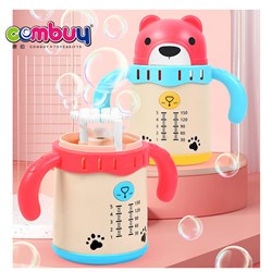 CB980540 - Bear bottle shape electric outdoor bubble machine toys for kids