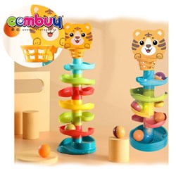 CB980590-CB980592 - Electric lighting musical educational stacking track baby toy rolling ball