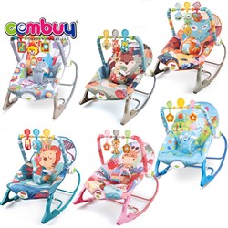 CB981718-CB981723 - Infant vibrating sitting pull rattle music safety toy electric baby rocking chair