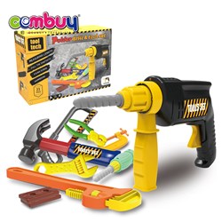CB981812 - Pretend play hand electric drilling plastic toy mechanic tool set