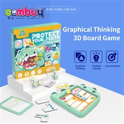 CB985403 - Teeth protect 3D board thinking game education toys for kids