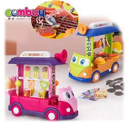 CB985500-CB985503 - Barbecue bus icecream car kitchen 2IN1 toy kids_pretend_play