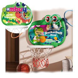 CB986749-CB986752 - Indoor play sport game dinosaur scoring ferrules toys basketball ring and board