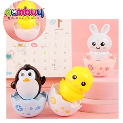 CB987580 - Cute roly poly rattles ring bell plastic baby rock tumbler toy