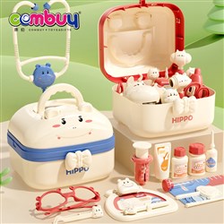 CB989740 - Hippo 39pcs medical storage box light music doctor pretend play set