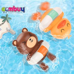 CB990064-CB990065 - Bathroom tub baby play wind up set buoyancy animals swimming bath toys