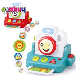 CB991058 - Educational light music learning instant kids projection camera toy
