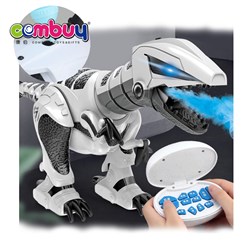 CB991181 - Intelligent programming lighting musical walking rc spray dinosaur robot toy