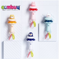 CB991342-CB991345 - Infant musical bell cute animal lighting shaking soothing teether baby toy hand rattle