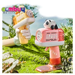 CB991350-CB991353 - Cute animals outdoor play blowing toys soap bubble gun machine