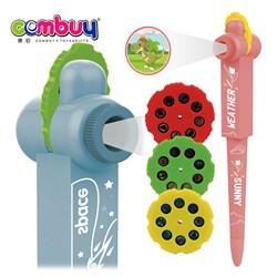 CB994049-CB994052 - LED kids ballpoint pen mini projection toy with light
