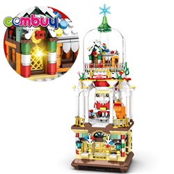 CB994616 - Creative game rotating music lighting assembly diy toys christmas building blocks