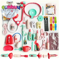 CB995550-CB995553 - Indoor role play doctor game light sound kids medical tool kit with clothes