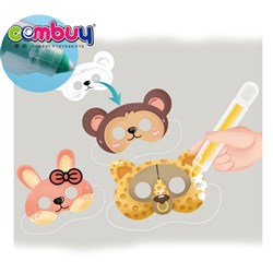 CB995825-CB995830 - Educational coloring watercolor pen diy painting toys drawing animals masks