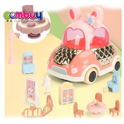 CB997760-CB997761 - Mini RV car girl scene DIY kids toy pretend play toddler