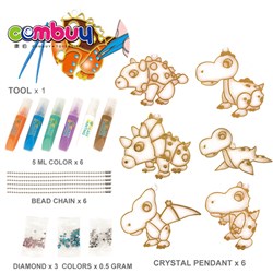 CB998755-CB998759 - Decorative stereoscopic drawing colorful crystal pendant diy toys painting glue