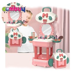 KB000174 - Makeup suitcase lighting beauty pretend play girls dressing table toy