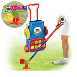 KB001758 - Plastic indoor outdoor sport game mini kids golf cart toy
