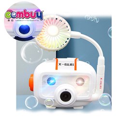 KB003210 - Kids outdoor camera bubble toys for kids with fan lights