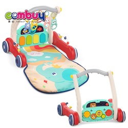 KB006840 - Activity walker musical lighting 2 in 1 baby play toys gym piano fitness rack mat