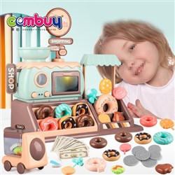KB007036 - Dessert kitchen food mini doughnut role play shop toy for kid