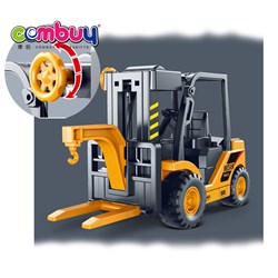 KB007756 - Simulation model engineering truck kids friction mini toys forklift set