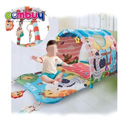 KB007853 - 4in1 activity tent tunnel soft crawling gym baby play mat