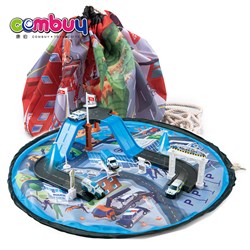 KB008271-KB008273 - Carpet storage bag scene game diecast metal race track car toy