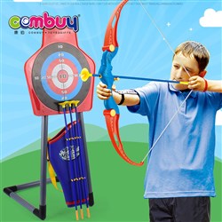 KB008457 - Sport shooting game stand target set toy bow and arrow for kids