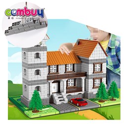 KB012565-KB012573 - Real villa model toy mini bricks DIY house building blocks