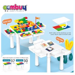 KB013466 - Game play study learning set block building tables with chair