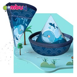 KB013484-KB013486 - Fabric baby boat water floating kid bath toys for toddlers