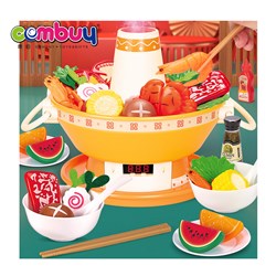 KB015271 - Kitchen kids cooking game spray pretend play hot pot set toy