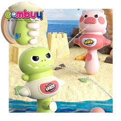KB018723-KB018726 - Cute summer outdoor play mini plastic toy animal shaped water guns