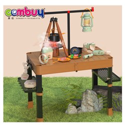 KB018809 - Children pretend outdoor storage table explore set camping game